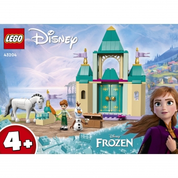 LEGO Disney Princess - Castillo de Juego Anna y Olaf a partir de 4 años - 43204