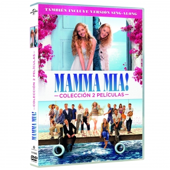 Mamma Mia 1+2. DVD