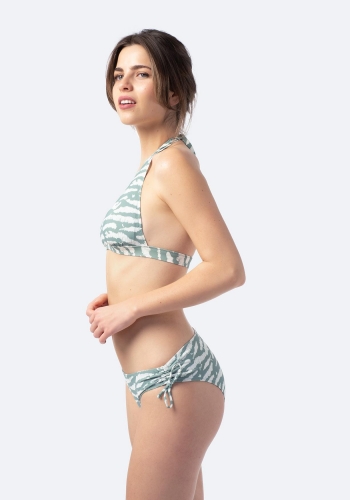 Braga bikini estampada de baño de Mujer TEX
