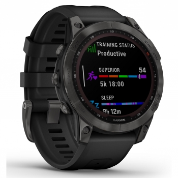 Smartwatch Garmin Fenix 7, GPS, 16 Gb, Wifi, Bluetooth, Negro