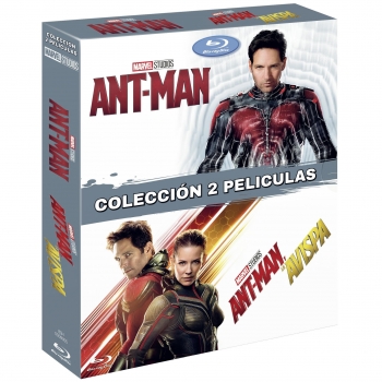 Ant-Man + Ant-Man y la Avispa. Marvel. Blu-Ray