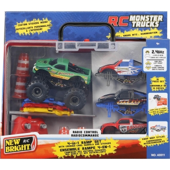 Set Monster Truck 1:43 RC - Carrefour