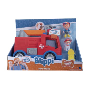 blippi vehiculo camion de bomberos a partir de 3 anos