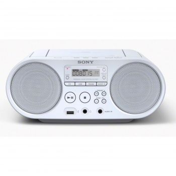 Radio de Sobremesa AM/FM Sony ZSPS50W - Blanco