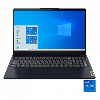 Portátil Lenovo IdeaPad 3 15ITL6, Intel Core i7-1165G7 con 16GB, 512GB SSD, 15,6" - 39,62 cm, Windows 11 Home - Azul Abismo