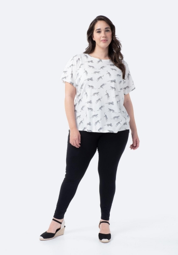 Camiseta algodón Tallas Grandes de Mujer TEX