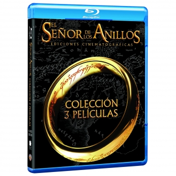 Trilogía El Señor de Los Anillos Cinematográfica. Blu-Ray