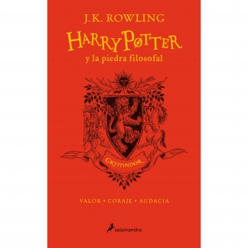 Gryffindor - Harry Potter y La Piedra Filosofal - 20 Aniversario. J.K. ROWLING
