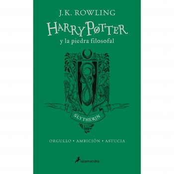 Slytherin - Harry Potter y la Piedra Filosofal - 20 Aniversario. J.K. ROWLING