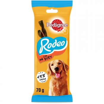Snack de buey para perro Pedigree Rodeo 70 g.