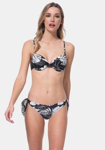 Sujetador de bikini con copa estampado de Mujer TEX