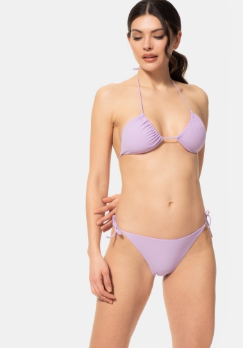 Braguita de bikini lisa con cordón de Mujer TEX