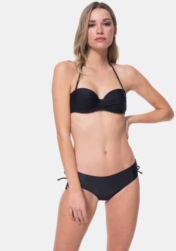 Sujetador de bikini bandeau liso de Mujer TEX