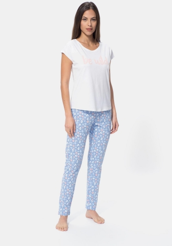Pijama dos piezas sostenible para Mujer TEX