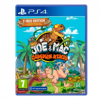 Joe y Mac: Caveman Ninja Edición T-Rex para PS4