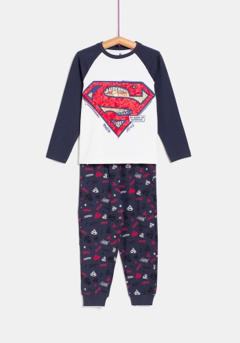 Pijama dos piezas para Niño Superman de WARNER BROS