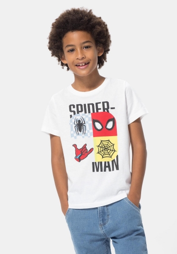 Camiseta manga corta para Niño Spiderman de MARVEL