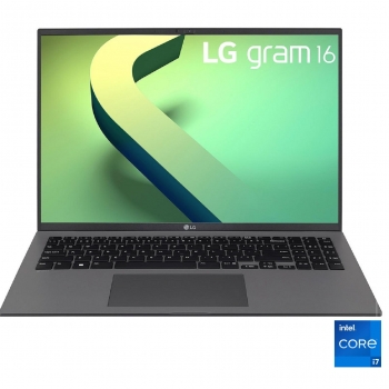 Portátil LG GRAM, Intel Core i7-1260P con 16GB, 512GB SSD, WQXGA 16'' - 40,64 cm, Windows 11 Home
