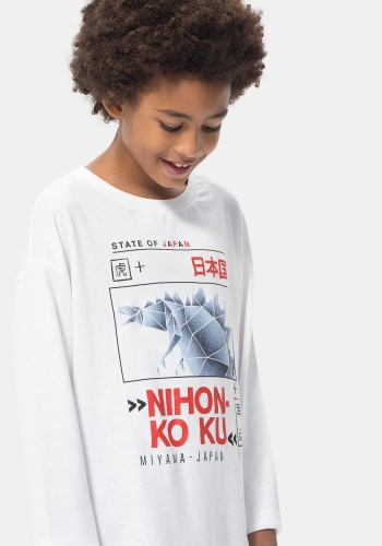 Camiseta manga larga para Niño TEX