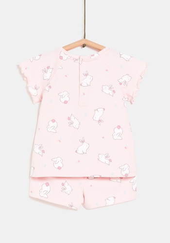 Pijama dos piezas estampado de Bebé TEX
