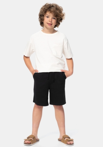Pantalón corto de felpa ajustable de Niño TEX