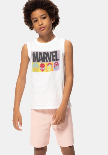 Camiseta de tirantes con estampado de Niño MARVEL