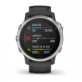 Smartwatch Garmin Fenix 6S, GPS, 64 Gb, Negro