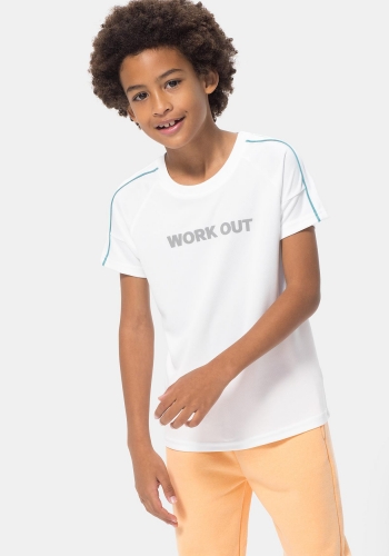 Camiseta de deporte manga corta para Niño TEX