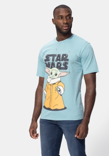 Camiseta manga corta para Hombre Mini Yoda de STAR WARS