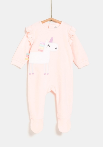 Pijama pelele de manga larga de Bebé TEX 