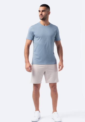 Camiseta manga corta lisa sostenible de Hombre TEX