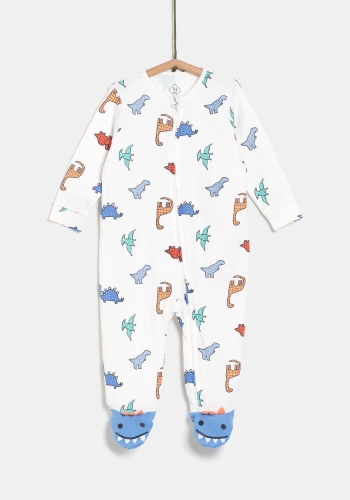 Pijama pelele de algodón sostenible de Bebé TEX