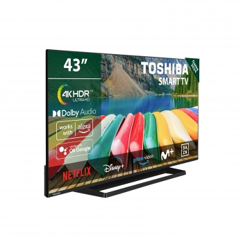 TV LED 43" (109,22 cm) Toshiba 43UV3363DG, 4K UHD, Smart TV