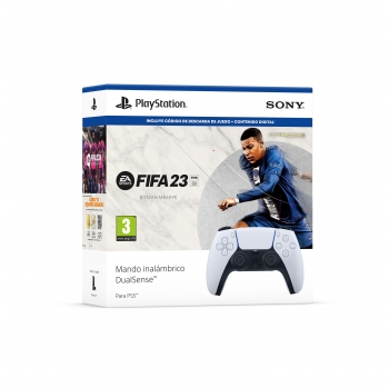 Mando Inalámbrico Dualsense Sony Blanco con FIFA 23 para PS5