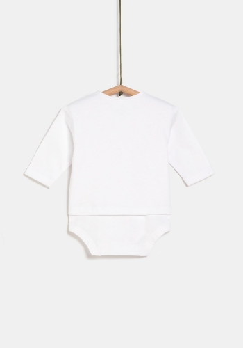 Camiseta body manga larga de Bebé TEX
