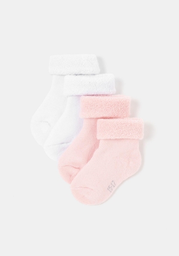 Pack dos calcetines para recién nacido Unisex TEX