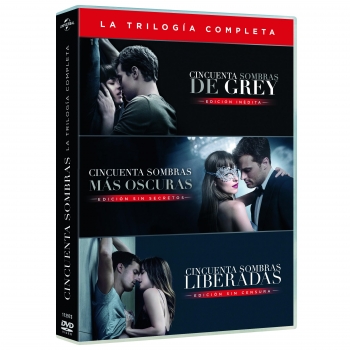 Cincuenta Sombras de Grey 1-3. DVD