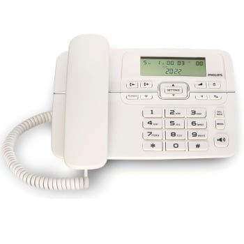 Teléfono con Cable Philips M20W/00 - Blanco