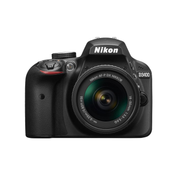 Cámara Réflex Nikon D3400 con AFP 18/55 y Estuche