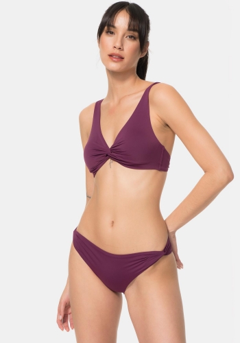 Braguita de bikini con detalle cruzado de Mujer TEX