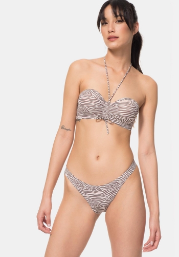 Braguita de bikini estampada de Mujer TEX
