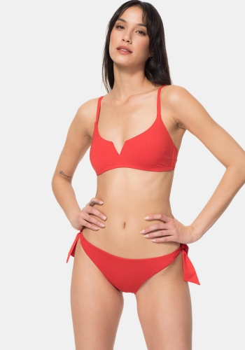 Braguita de bikini brasileña lisa de Mujer TEX