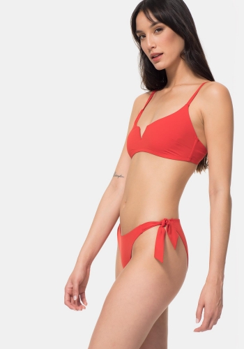 Braguita de bikini brasileña lisa de Mujer TEX