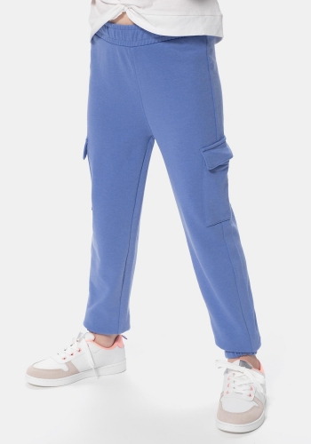 Pantalón de deporte con bolsillos laterales para Niña TEX