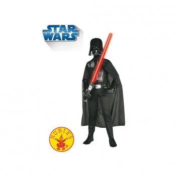 Disfraz Darth Vader Star Wars con Máscara de Disney para Niños de 3 a 4 Años