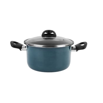 Olla de Acero Vitrificado con Tapa 4L MAGEFESA Hygge