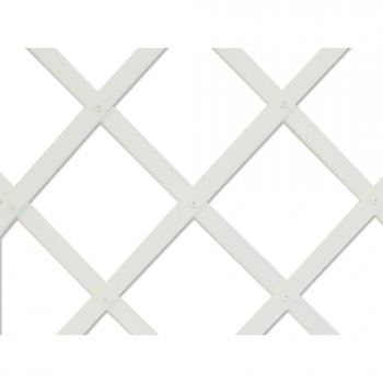 Celosía extensible de plástico Nortene Trelliflex 0,5x1,5 m - Blanca