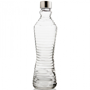 Botella con Tapa QUIDATE 1l - Transparente