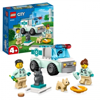 LEGO City Furgoneta Veterinaria de Rescate +4 Años - 60382