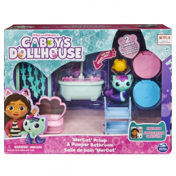 La casa de muñecas de Gabby Habitación Deluxe Baño de Siregata +3 años